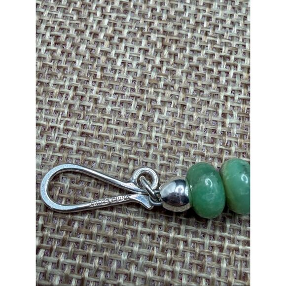 Jay King Green Gemstone & Sterling Silver Beaded Necklace - Picture 7 of 8